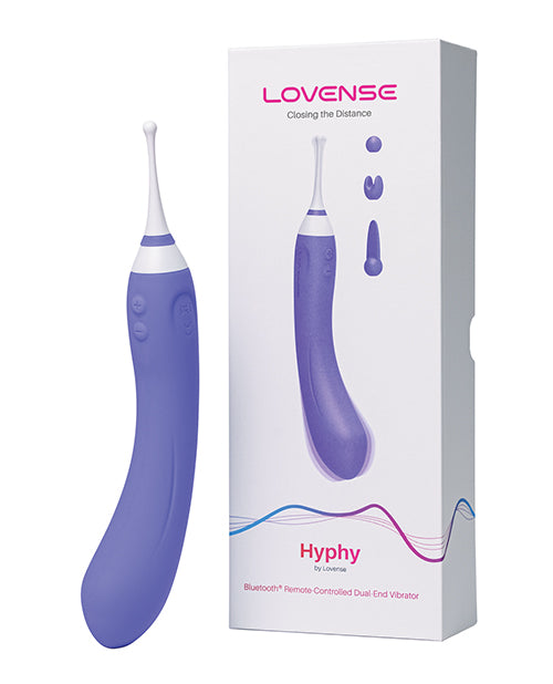 Lovense Lovense Hyphy Dual-End High-Frequency Vibrator - Purple - Image 2
