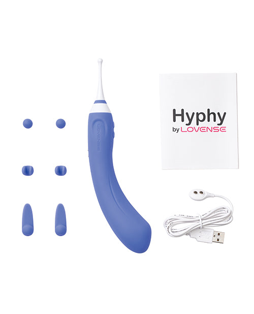 Lovense Lovense Hyphy Dual-End High-Frequency Vibrator - Purple - Image 5