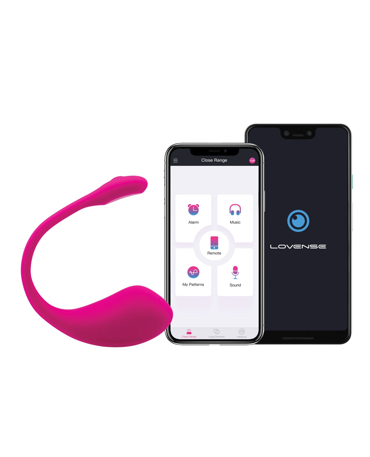 Lovense Lovense Lush 2 App-Controlled Wearable Vibrator - Pink