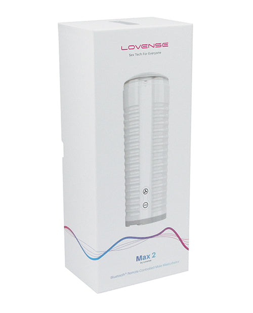 Lovense Lovense Max 2 App-Controlled Male Masturbator - Clear Sleeve - Image 2