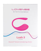 Lovense Lovense Lush 3 App-Controlled Wearable Vibrator - Pink - Image 4