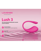 Lovense Lovense Lush 3 App-Controlled Wearable Vibrator - Pink - Image 6