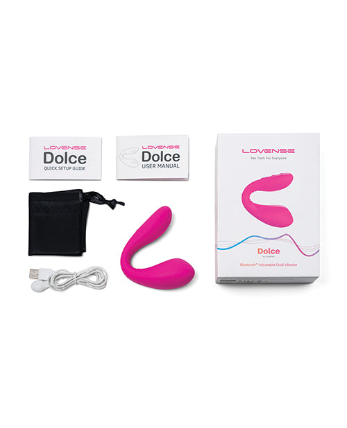 Lovense Lovense Dolce App-Controlled Dual Vibrator - Pink - Image 6