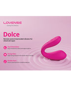 Lovense Lovense Dolce App-Controlled Dual Vibrator - Pink - Image 7
