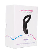 Lovense Lovense Diamo App-Controlled Vibrating Cock Ring - Black - Image 3