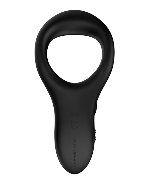 Lovense Lovense Diamo App-Controlled Vibrating Cock Ring - Black - Image 2