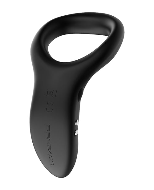 Lovense Lovense Diamo App-Controlled Vibrating Cock Ring - Black