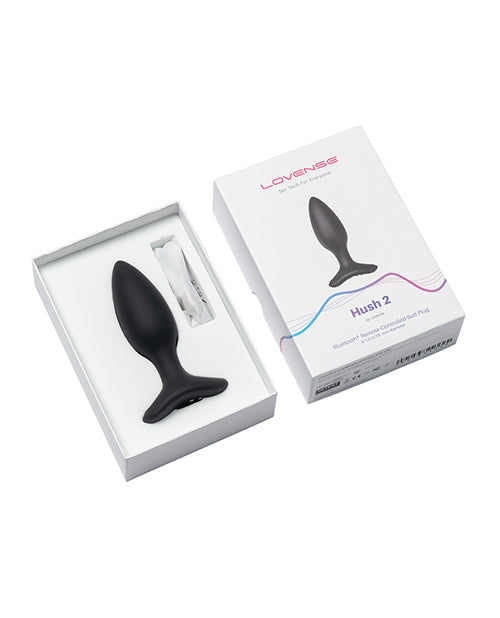 Lovense Lovense Hush 2 1.5" Butt Plug - Black - Image 4
