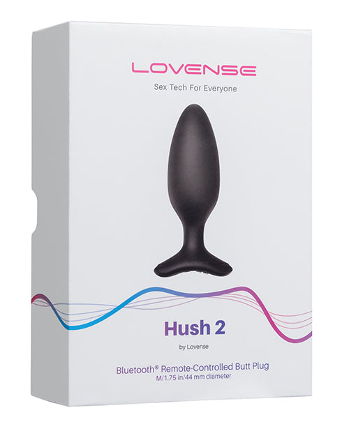 Lovense Lovense Hush 2 1.75" Butt Plug - Black - Image 3