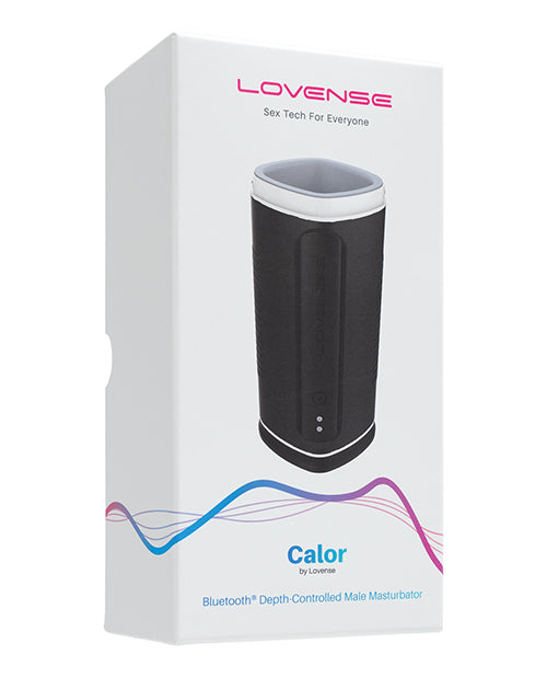 Lovense Lovense Calor App-Controlled Heating Masturbator - Black - Image 3