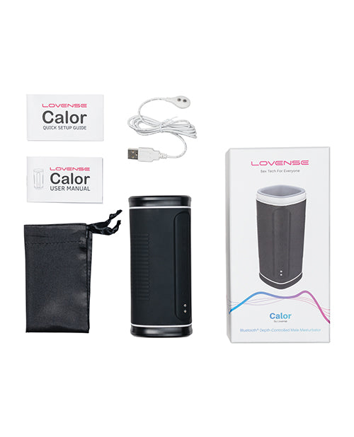 Lovense Lovense Calor App-Controlled Heating Masturbator - Black - Image 5