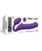 Strap-On-Me Strap On Me Vibrating Bendable Strapless Strap On - XLarge - Purple - Image 2