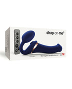 Strap-On-Me Strap-On-Me Multi Orgasm Bendable Strapless Strap-On - Night Blue Medium - Image 3