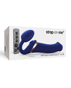 Strap-On-Me Strap-On-Me Multi Orgasm Bendable Strapless Strap-On - Night Blue Large