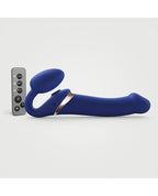 Strap-On-Me Strap-On-Me Multi Orgasm Bendable Strapless Strap-On - Night Blue Large - Image 2