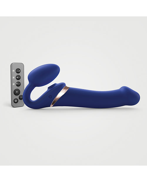 Strap-On-Me Strap-On-Me Multi Orgasm Bendable Strapless Strap-On - Night Blue Large - Image 2
