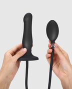 Strap-On-Me Strap-On-Me Inflatable Dildo Plug - Black