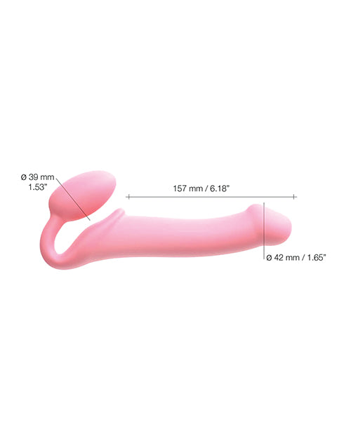 Strap-On-Me Strap-On-Me Semi-Realistic Bendable Strap-On - Pink - Image 3