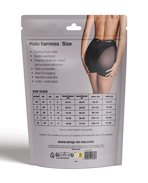Strap-On-Me Strap-On-Me Halo Lingerie Harness - Black XS - Image 2