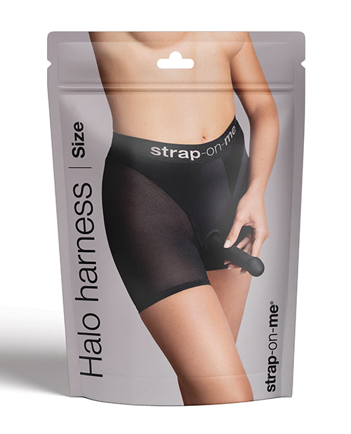 Strap-On-Me Strap-On-Me Halo Lingerie Harness - Black SM