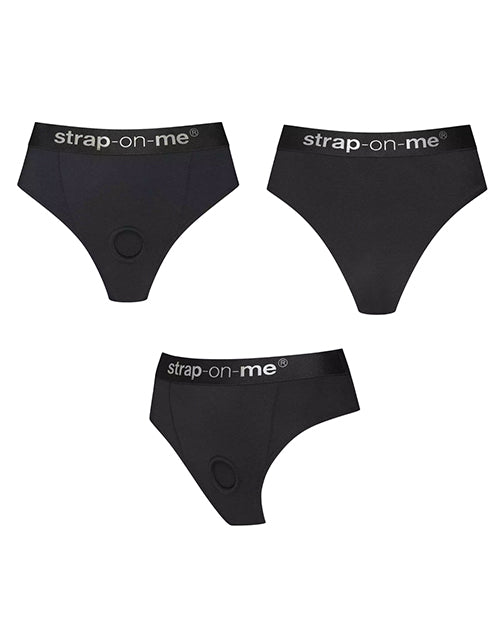 Strap-On-Me Strap-On-Me Idole Lingerie Harness - Black SM - Image 4