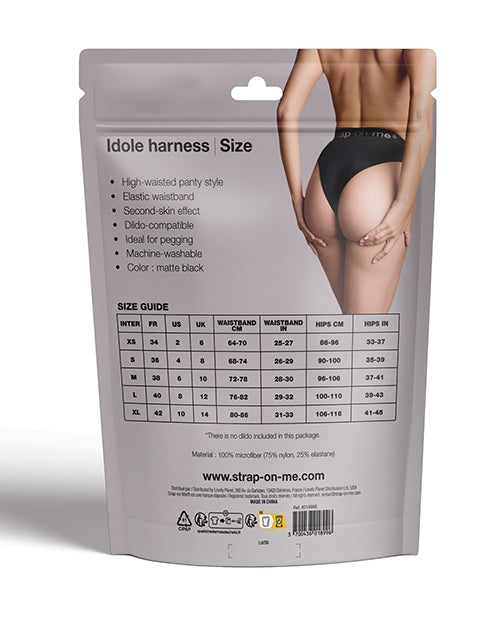 Strap-On-Me Strap-On-Me Idole Lingerie Harness - Black XL - Image 7