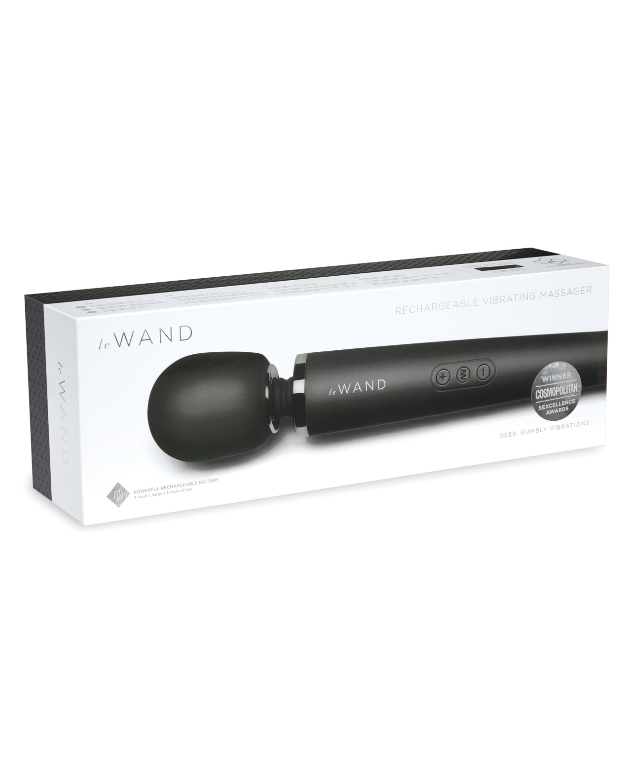 Le Wand Le Wand Rechargeable Vibrating Massager - Black - Image 5
