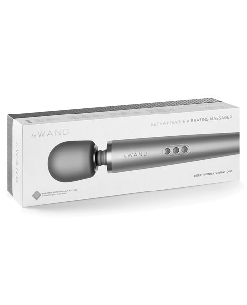 Le Wand Le Wand Rechargeable Vibrating Massager - Grey - Image 3
