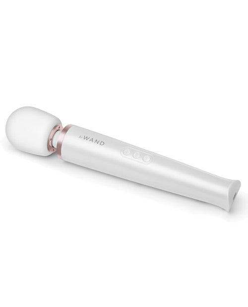 Le Wand Le Wand Rechargeable Vibrating Massager - Pearl White