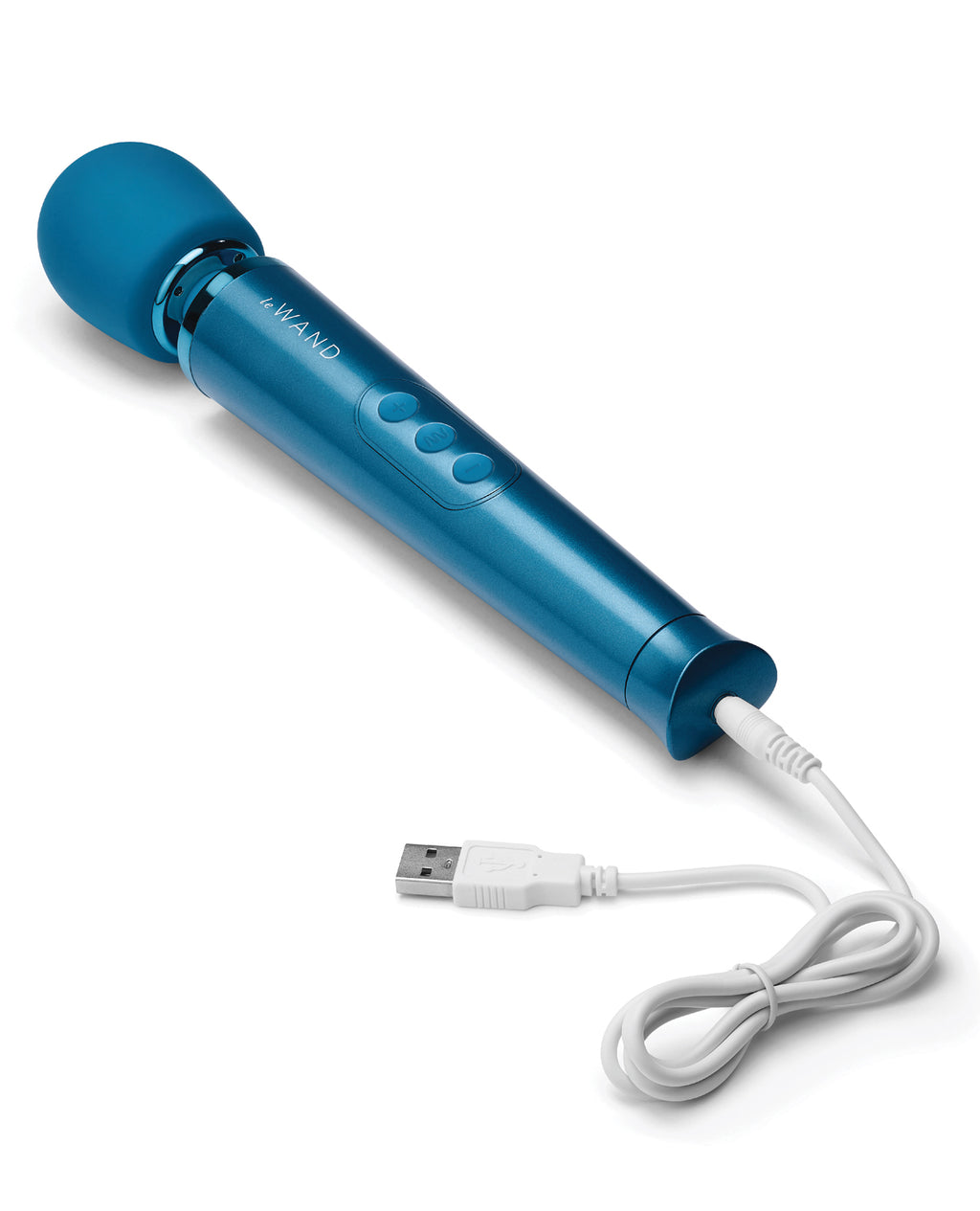 Le Wand Le Wand Petite Rechargeable Vibrating Massager - Blue - Image 3