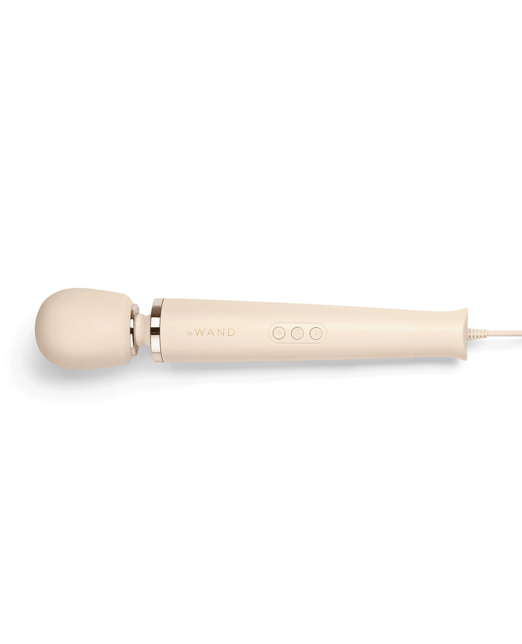 Le Wand Le Wand Plug-In Vibrating Massager - Cream - Image 2