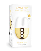 Le Wand Le Wand Double Vibe Bunny-Eared Vibrator - White Gold - Image 5