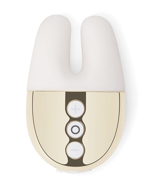 Le Wand Le Wand Double Vibe Bunny-Eared Vibrator - White Gold