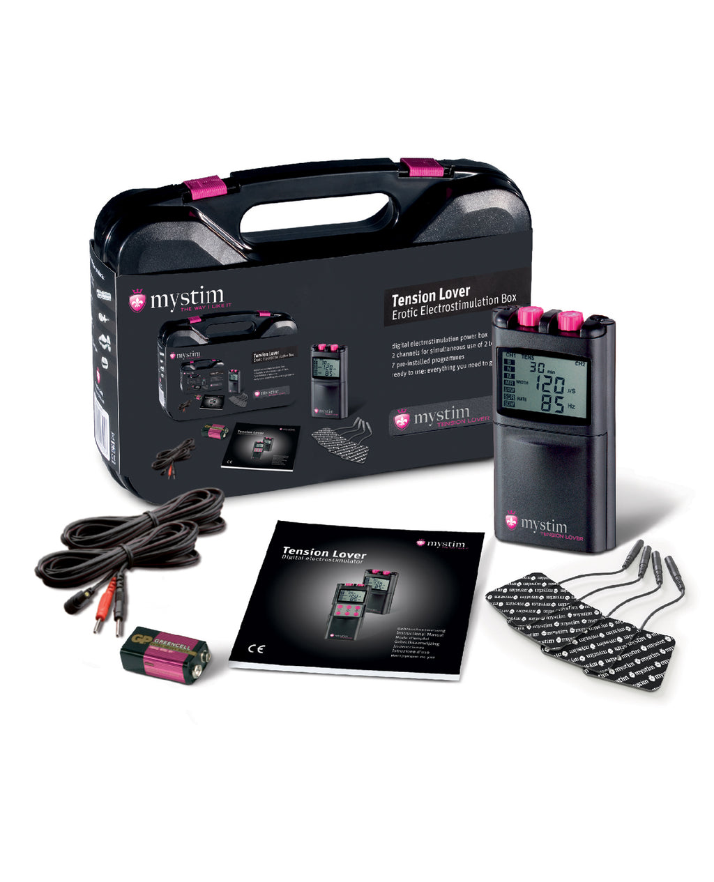 Mystim Mystim Tension Lover Dual-Channel E-Stim Powerbox