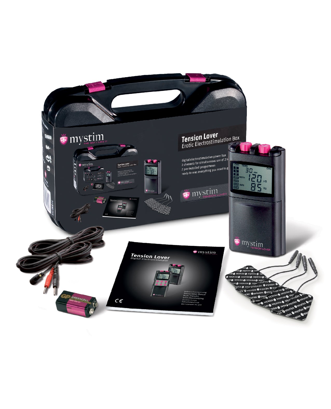 Mystim Mystim Tension Lover Dual-Channel E-Stim Powerbox
