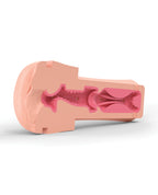 Mystim Mystim Opus E E-Stim Masturbator Sleeve - Vagina - Champagne Pink Nude - Image 2
