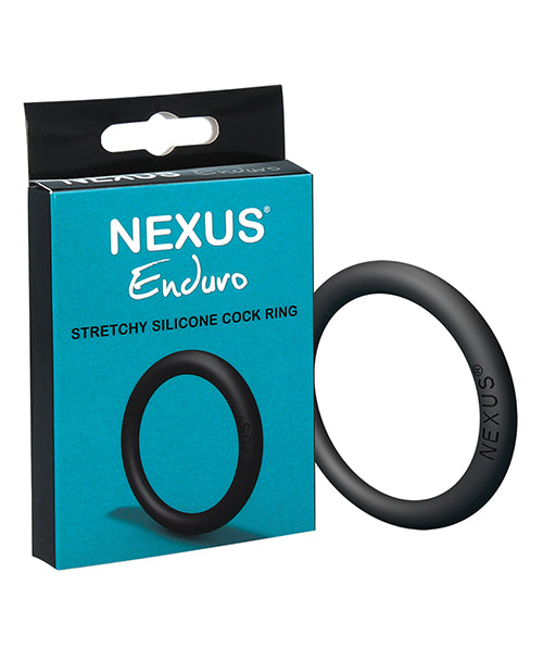 Nexus Nexus Enduro Silicone Cock Ring - Black - Image 2