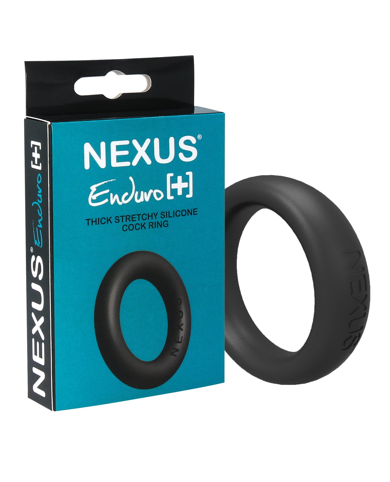 Nexus Nexus Enduro Plus Silicone Cock Ring - Black - Image 2