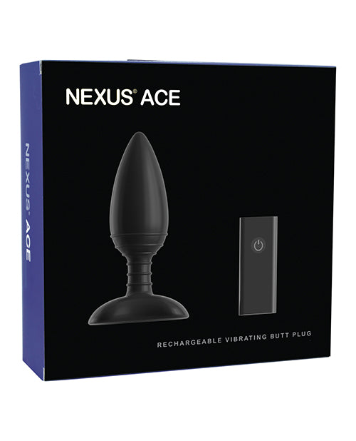 Nexus Nexus Ace Remote Control Butt Plug Large - Black - Image 2