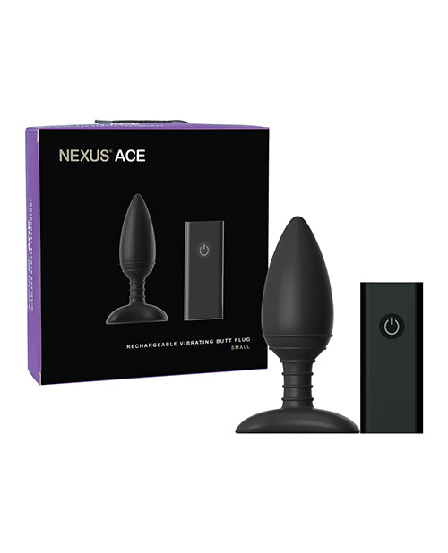 Nexus Nexus Ace Remote Control Butt Plug Small - Black - Image 2