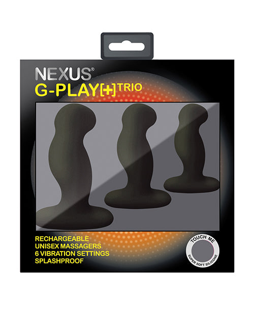 Nexus Nexus G Play Trio Rechargeable Massagers - Black - Image 3