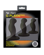 Nexus Nexus G Play Trio Rechargeable Massagers - Black - Image 3
