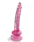 Icicles Icicles No. 86 Hand Blown Glass Massager w/Suction Cup - Pink