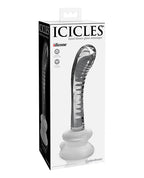 Icicles Icicles No. 88 Hand Blown Glass G-Spot Massager w/Suction Cup - Clear - Image 2