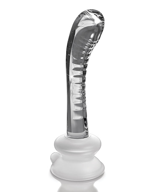 Icicles Icicles No. 88 Hand Blown Glass G-Spot Massager w/Suction Cup - Clear