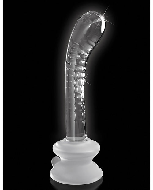 Icicles Icicles No. 88 Hand Blown Glass G-Spot Massager w/Suction Cup - Clear - Image 3