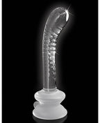 Icicles Icicles No. 88 Hand Blown Glass G-Spot Massager w/Suction Cup - Clear - Image 3