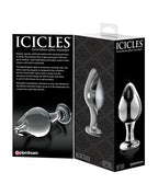 Icicles Icicles No. 25 Hand Blown Glass - Clear - Image 3