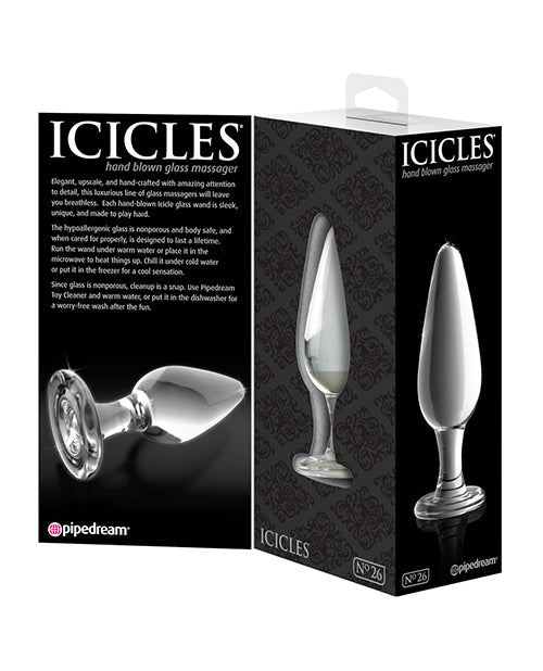 Icicles Icicles No. 26 Hand Blown Glass - Clear - Image 3