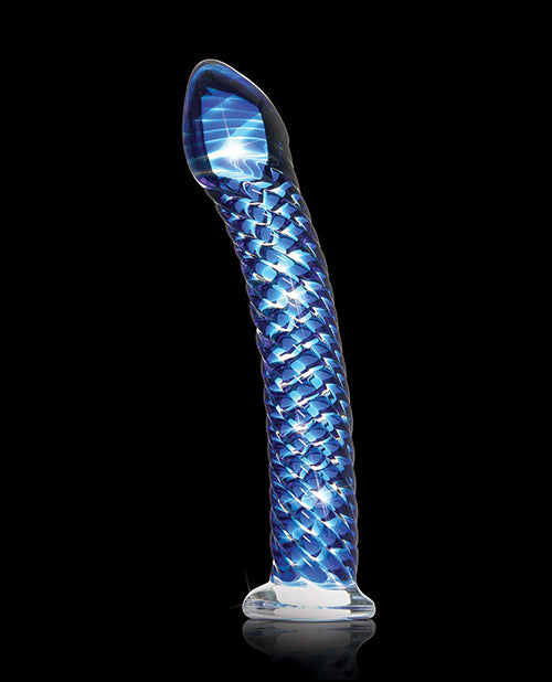 Icicles Icicles No. 29 Hand Blown Glass - Clear w/Ridges - Image 4